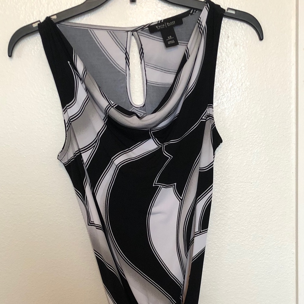 WHBM Cowl Neck Tunic Tank